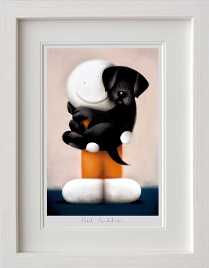 Best Buddies by Doug Hyde - Framed Limited Edition on Paper